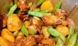 美味炖鸡块，以土豆豆角为主（健康养生的家常菜，营养丰富的味道）-第1张图片-美味行家
