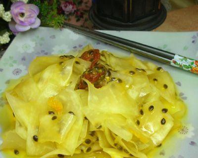 酸豆生果青木瓜的做法（口感爽口，营养丰富的健康小食）-第2张图片-美味行家