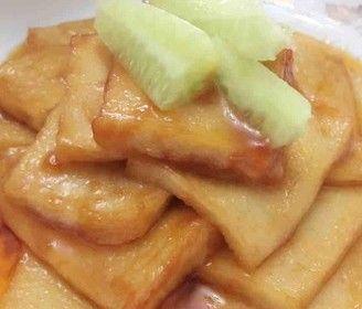 糖醋千叶，家常美味（自制糖醋千叶的做法和技巧）-第3张图片-美味行家