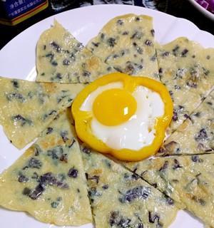 健康美食，香蕉米饭紫甘蓝饼的制作方法（简单易做的营养早餐，让你一整天都充满活力）-第3张图片-美味行家