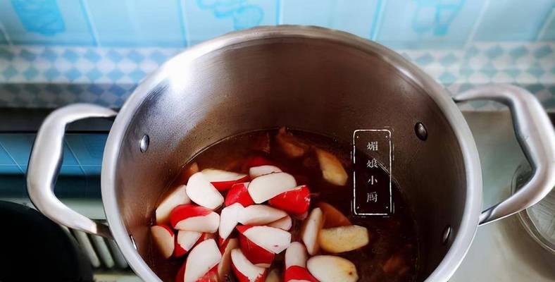 水萝卜缨炖豆腐，美味养生不二选（家常菜谱）-第1张图片-美味行家