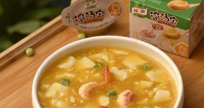 家常美食——鲜虾黄金羹（妙手烹出的滋味佳肴，让人垂涎欲滴）-第1张图片-美味行家