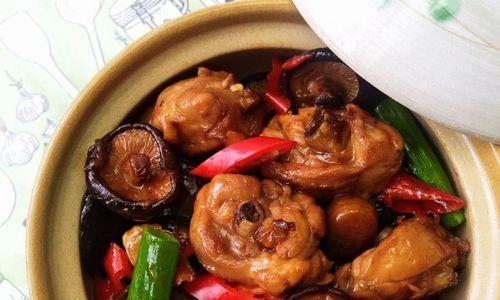 香菇烧鸡块的制作方法（美味健康的家常佳肴）-第3张图片-美味行家
