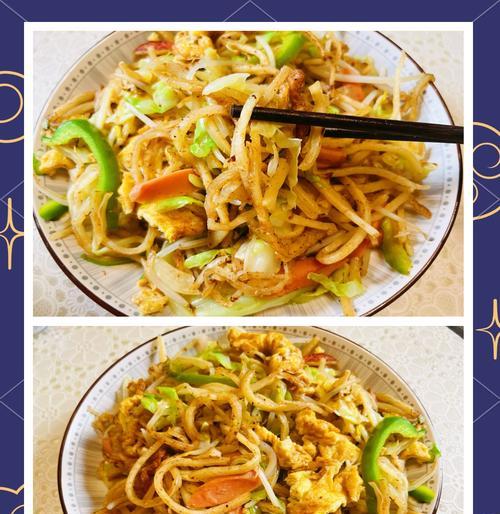 蒜苗豆牙肉炒饼的家常做法（一道美味又营养的早餐佳肴）-第1张图片-美味行家