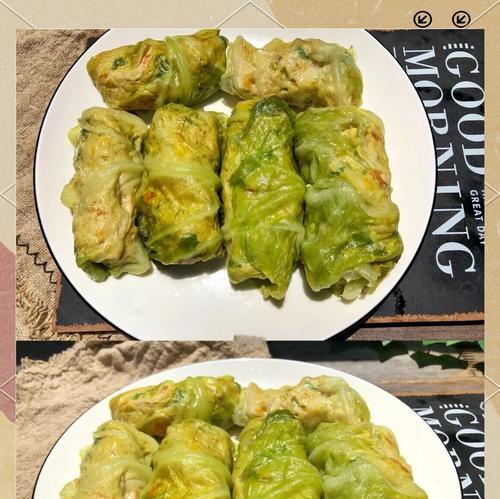 双丝包菜卷，美味健康的素食佳肴（用双丝包菜制作的素卷，轻松享受健康美食）-第1张图片-美味行家