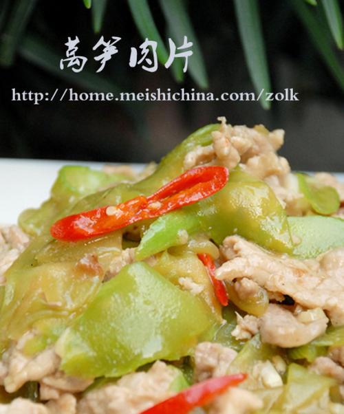 用紫菜心炒肉片，美味又营养（让你的家常菜更加有趣）-第2张图片-美味行家