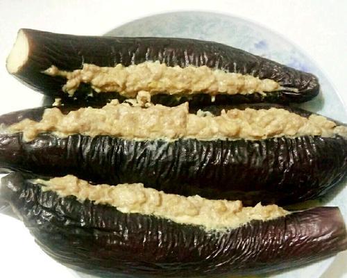 学会这道鲜虾蒸茄盒，轻松做出美味盛宴！（享受口感与美食的完美结合，茄子和虾的美味组合！）-第2张图片-美味行家