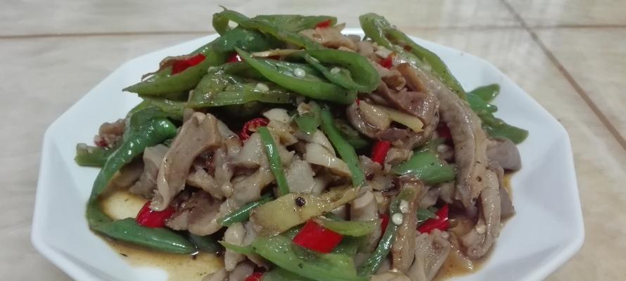 家常美味——猪肚炒蘑菇（做法详解，口感鲜美，营养丰富）-第2张图片-美味行家