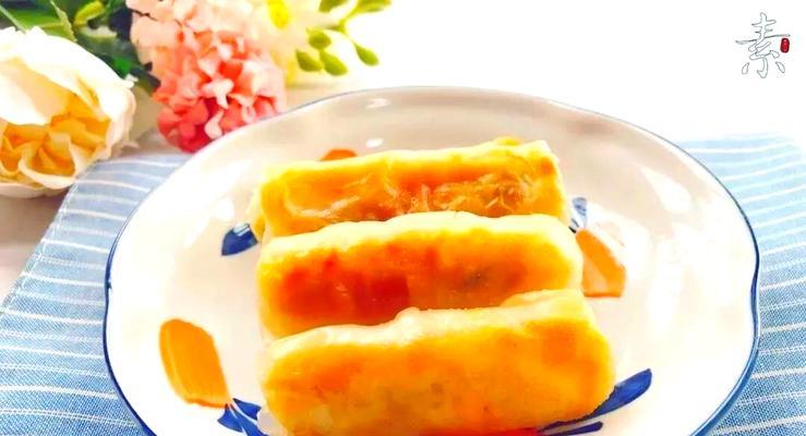 炸素菜春卷，鲜香美味，做法简单（素食佳肴，营养又美味，低脂健康）-第3张图片-美味行家